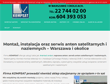 Tablet Screenshot of kompsat.pl